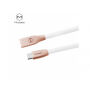 MCDODO USB-kabel met USB-C-aansluiting voor Apple MacBook - 1m - wit-goud