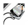 MCDODO USB-kabel met bliksemschakelaar voor Apple iPhone / iPad / MCDODO USB-kabel met bliksemschakelaar voor Apple iPhone/iPad / iPod - 1.2m - zilver