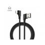 MCDODO USB-kabel met bliksemschakelaar voor Apple iPhone / iPad / MCDODO USB-kabel met bliksemschakelaar voor Apple iPhone/iPad / iPod - 1.2m - zwart