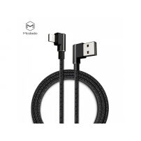 MCDODO USB-kabel met bliksemschakelaar voor Apple iPhone / iPad / MCDODO USB-kabel met bliksemschakelaar voor Apple iPhone/iPad / iPod - 1.2m - zwart