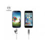 MCDODO 3in1 Autolader met bliksem / micro USB-aansluitingen en twee USB-poorten voor Apple iPhone / iPad / MCDODO 3in1 auto-oplader met bliksem / micro USB-aansluitingen en twee USB-poorten voor Apple iPhone/ iPad / iPod - 1,2 m -wit