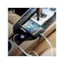 MCDODO 3in1 Autolader met bliksem / micro USB-aansluitingen en twee USB-poorten voor Apple iPhone / iPad / MCDODO 3in1 auto-oplader met bliksem / micro USB-aansluitingen en twee USB-poorten voor Apple iPhone/ iPad / iPod - 1,2 m -wit