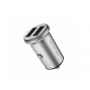 MCDODO Autolader met twee USB-poorten voor Apple iPhone / iPad / MCDODO auto-oplader met twee USB-poorten voor Apple iPhone / iPad / iPod - zilver