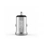 MCDODO Autolader met twee USB-poorten voor Apple iPhone / iPad / MCDODO auto-oplader met twee USB-poorten voor Apple iPhone / iPad / iPod - zilver