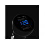 MCDODO Autolader met 2 poorten (5V/3.4A) en LED-display voor Apple iPhone / iPad / MCDODO Autolader met 2 poorten (5V/3.4A) en LED-scherm voor Apple iPhone / iPad / iPod - zwart