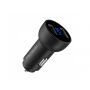 MCDODO Autolader met 2 poorten (5V/3.4A) en LED-display voor Apple iPhone / iPad / MCDODO Autolader met 2 poorten (5V/3.4A) en LED-scherm voor Apple iPhone / iPad / iPod - zwart