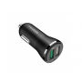 MCDODO Autolader met standaard en snellaadpoort voor Apple iPhone / iPad / MCDODO Auto lader met standaard en snel oplaadpoort voor Apple iPhone / iPad / iPod - zwart