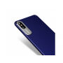MCDODO beschermhoes met aluminium coating voor bescherming van de camera's voor Apple iPhone XS - blauw