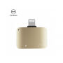 MCDODO-reductie met bliksem en 3,5-aansluiting voor Apple iPhone - goud