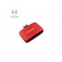 MCDODO adapter met twee bliksemaansluitingen voor Apple iPhone - rood