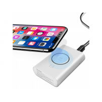 MCDODO Power Bank 8000mAh met draadloos opladen voor Apple iPhone - wit
