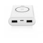 MCDODO Power Bank 8000mAh met draadloos opladen voor Apple iPhone - wit