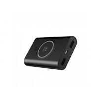 MCDODO Power Bank 8000mAh met draadloos opladen voor Apple iPhone - zwart
