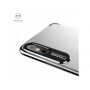 MCDODO beschermhoes met aluminium coating voor bescherming van de camera's voor Apple iPhone XS - doorschijnend zwart