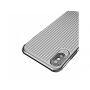 MCDODO beschermhoes met kunststof patroon voor Apple iPhone XS - zilver
