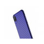 MCDODO beschermhoes met kunststof patroon voor Apple iPhone XS - blauw