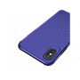 MCDODO beschermhoes met kunststof patroon voor Apple iPhone XS - blauw