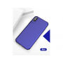 MCDODO beschermhoes met kunststof patroon voor Apple iPhone XS - blauw