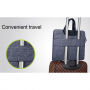 Cartinoe elegante draagtas met kleine portemonnee voor MacBook tot 16" - zwart