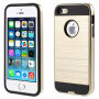 2in1 geval voor Apple iPhone 5 / 5S / SE (2016) - goud