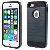 2in1 geval voor Apple iPhone 5 / 5S / SE (2016) - blauw