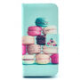 Dekking / koffer voor Apple iPhone 5 / 5S / SE (2016) - Macarons