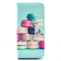 Dekking / koffer voor Apple iPhone 5 / 5S / SE (2016) - Macarons