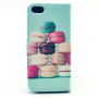 Dekking / koffer voor Apple iPhone 5 / 5S / SE (2016) - Macarons