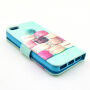 Dekking / koffer voor Apple iPhone 5 / 5S / SE (2016) - Macarons