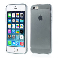 Transparante hoes voor Apple iPhone S5 / 5S / SE (2016) - grijs