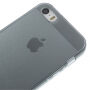 Transparante hoes voor Apple iPhone S5 / 5S / SE (2016) - grijs