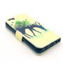 Etui met magnetische clip voor Apple iPhone 5C - grazende herten