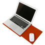 SOYAN vilten enveloppe met kussen voor iPad tot 13" / MacBook tot 14" - bruin
