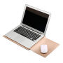 SOYAN hoes met pad voor iPad tot 11" / MacBook tot 12" - goud