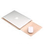 SOYAN hoes met pad voor iPad tot 11" / MacBook tot 12" - goud