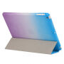 Regenboog Smart Case / Cover met Slaapfunctie en Stand voor Apple iPad 9,7" (2017)/iPad 2018 - violetblauw