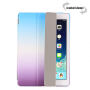 Regenboog Smart Case / Cover met Slaapfunctie en Stand voor Apple iPad 9,7" (2017)/iPad 2018 - violetblauw