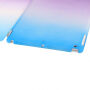 Regenboog Smart Case / Cover met Slaapfunctie en Stand voor Apple iPad 9,7" (2017)/iPad 2018 - violetblauw