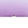 Regenboog Smart Case / Cover met Slaapfunctie en Stand voor Apple iPad 9,7" (2017)/iPad 2018 - violetblauw