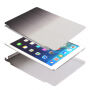 Regenboog Smart Case / Cover met Slaapfunctie en Stand voor Apple iPad 9,7" (2017)/iPad 2018 - zwart-wit