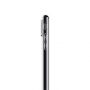 Zachte kunststof hoes voor Apple iPhone XS/iPhone X X - blauwe bloemen