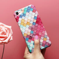 Beschermende plastic hoes met patroon van gekleurde schubben voor Apple iPhone 6 Plus