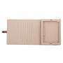 Luxueuze PU lederen tas met gesp Apple iPad 4 / 3 / 2 / 2 - rozig