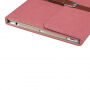 Luxueuze PU lederen tas met gesp Apple iPad 4 / 3 / 2 / 2 - rozig