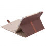 Luxueuze PU lederen tas met gesp Apple iPad 4 / 3 / 2 / 2 - bruin