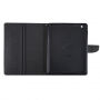 GOOSPERY case met geborstelde textuur voor iPad 2 / 3 / 4 - zwart