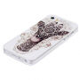 Beschermhoes van zacht kunststof voor de bescherming van Apple iPhone SE (2016) / 5S - giraffe