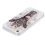 Beschermhoes van zacht kunststof voor de bescherming van Apple iPhone SE (2016) / 5S - giraffe