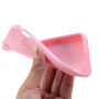 Glanzende gelcover voor Apple iPhone 5 / 5S / SE (2016) - rozig