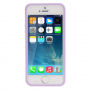 Glanzende gelcover voor Apple iPhone 5 / 5S / SE (2016) - licht violet